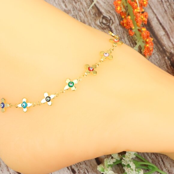 "Dainty Anklet for Women – Elegant Everyday Jewelry & Perfect Gift | MLCRC1412 - Picture 4 of 10